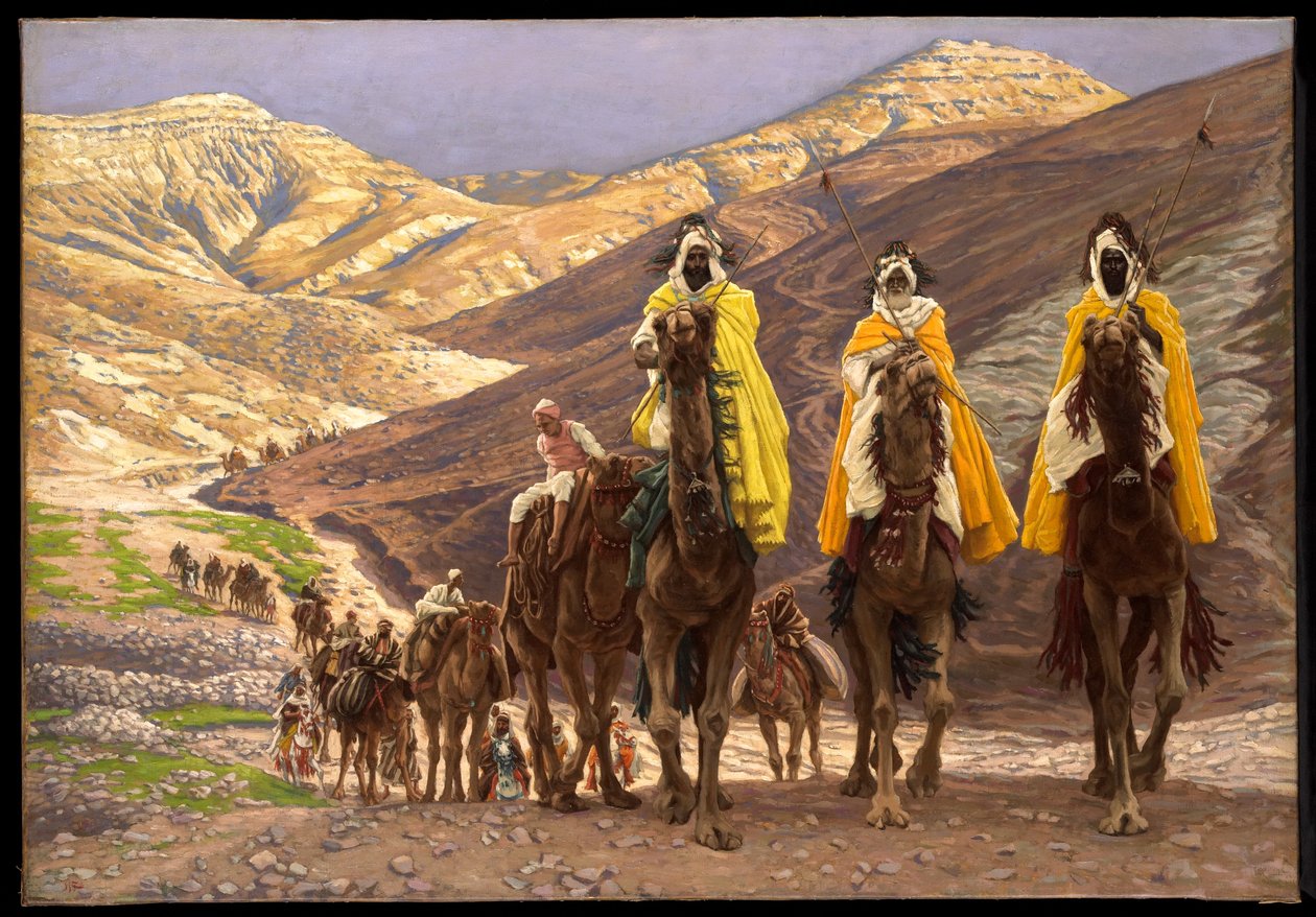 Journey of the Magi, noin 1894 tekijältä James Jacques Joseph Tissot