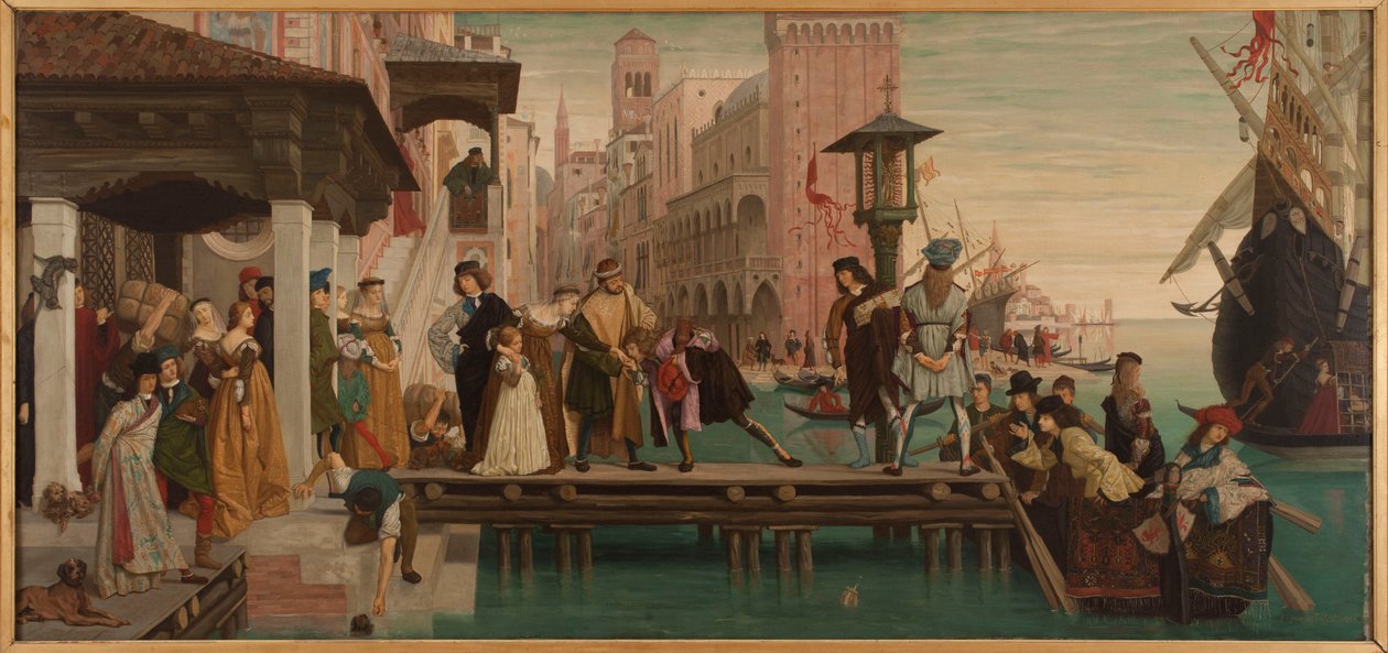 Tuhlaajapojan lähtö tekijältä James Jacques Joseph Tissot