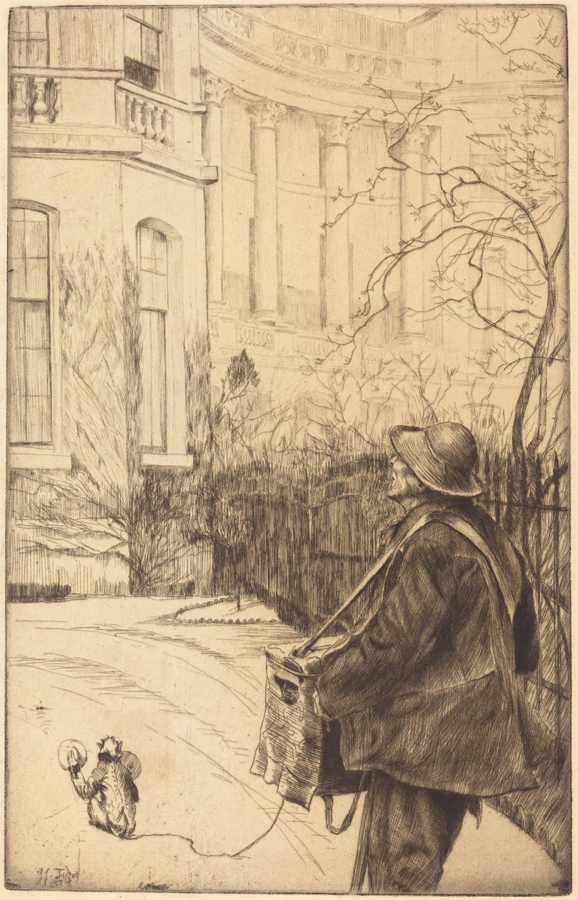 Posetiivinsoittaja tekijältä James Jacques Joseph Tissot