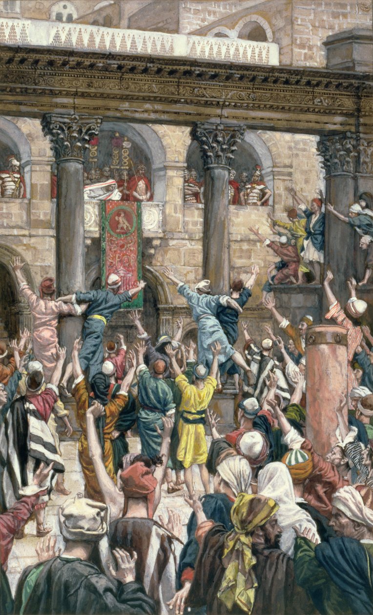 Huonekalut ja erilaiset esineet 1100- ja 1300-luvuilta tekijältä James Jacques Joseph Tissot