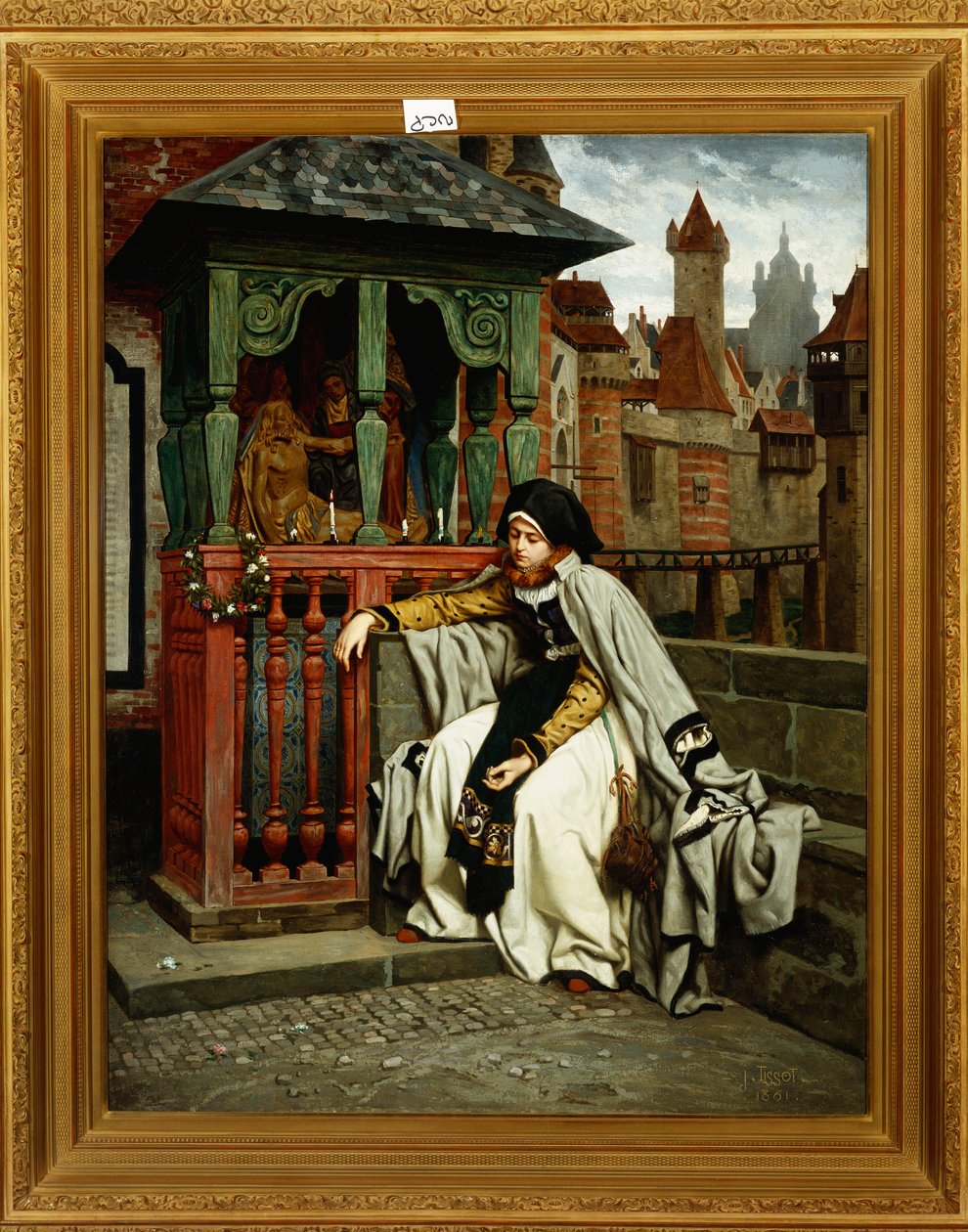 Marguerite valleilla, 1861 tekijältä James Jacques Joseph Tissot