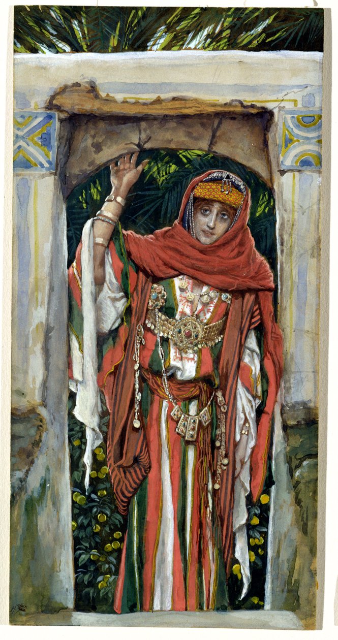 Huonekalut ja erilaiset esineet 1100- ja 1300-luvuilta tekijältä James Jacques Joseph Tissot