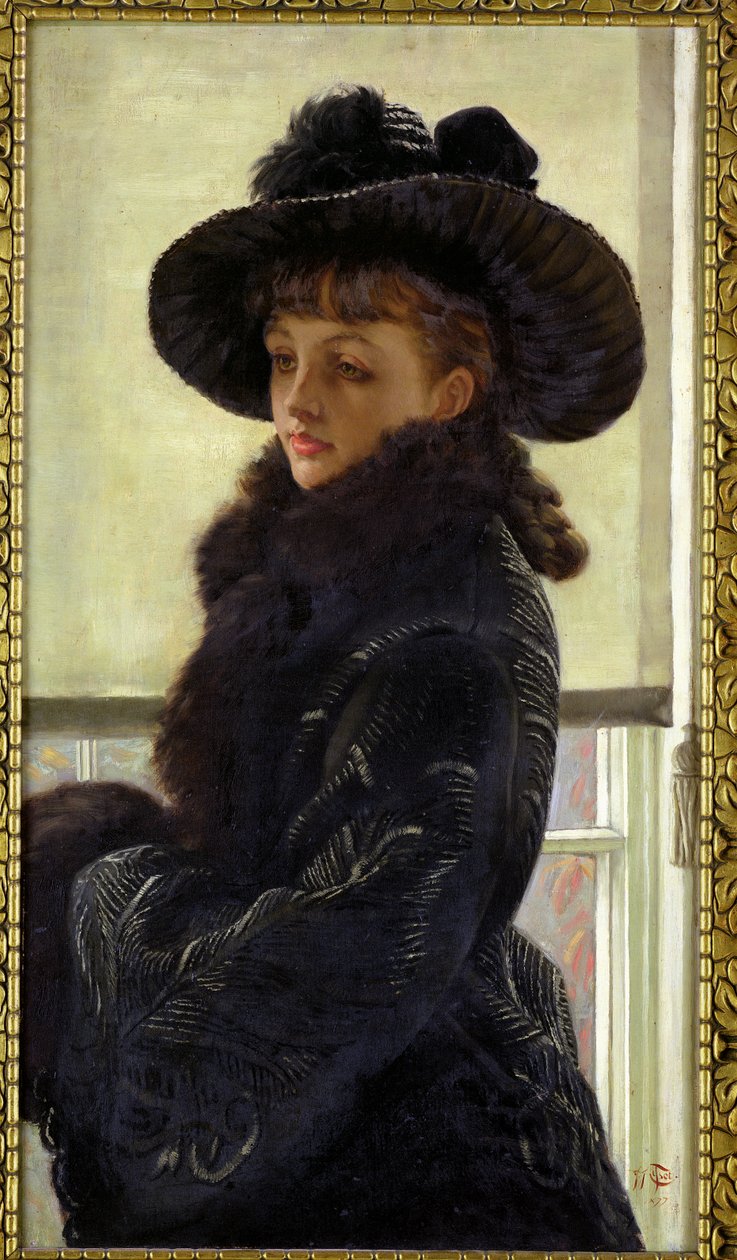 Mavourneen, Kathleen Newtonin muotokuva, 1877 tekijältä James Jacques Joseph Tissot
