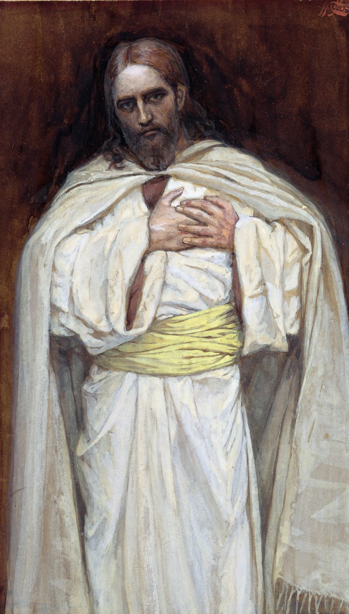Herramme Jeesus Kristus, kuvitus teoksesta The Life of Christ, n. 1886-1894 (wc ja guassi pahville) tekijältä James Jacques Joseph Tissot