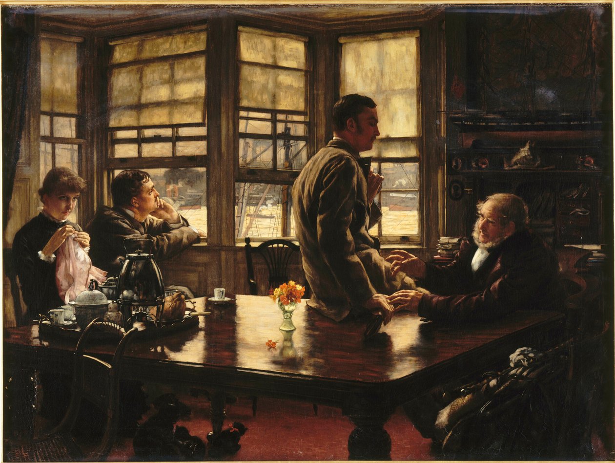Vertaus tuhlaajapojasta: Lähtö, 1880. tekijältä James Jacques Joseph Tissot