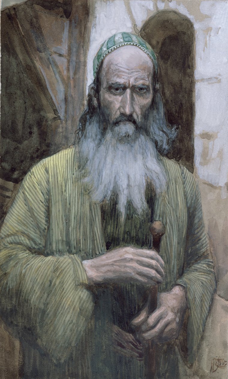 Pyhä Paavali, kuvitus teokseen The Life of Christ, n. 1886-1894 (wc ja guassi pahville) tekijältä James Jacques Joseph Tissot