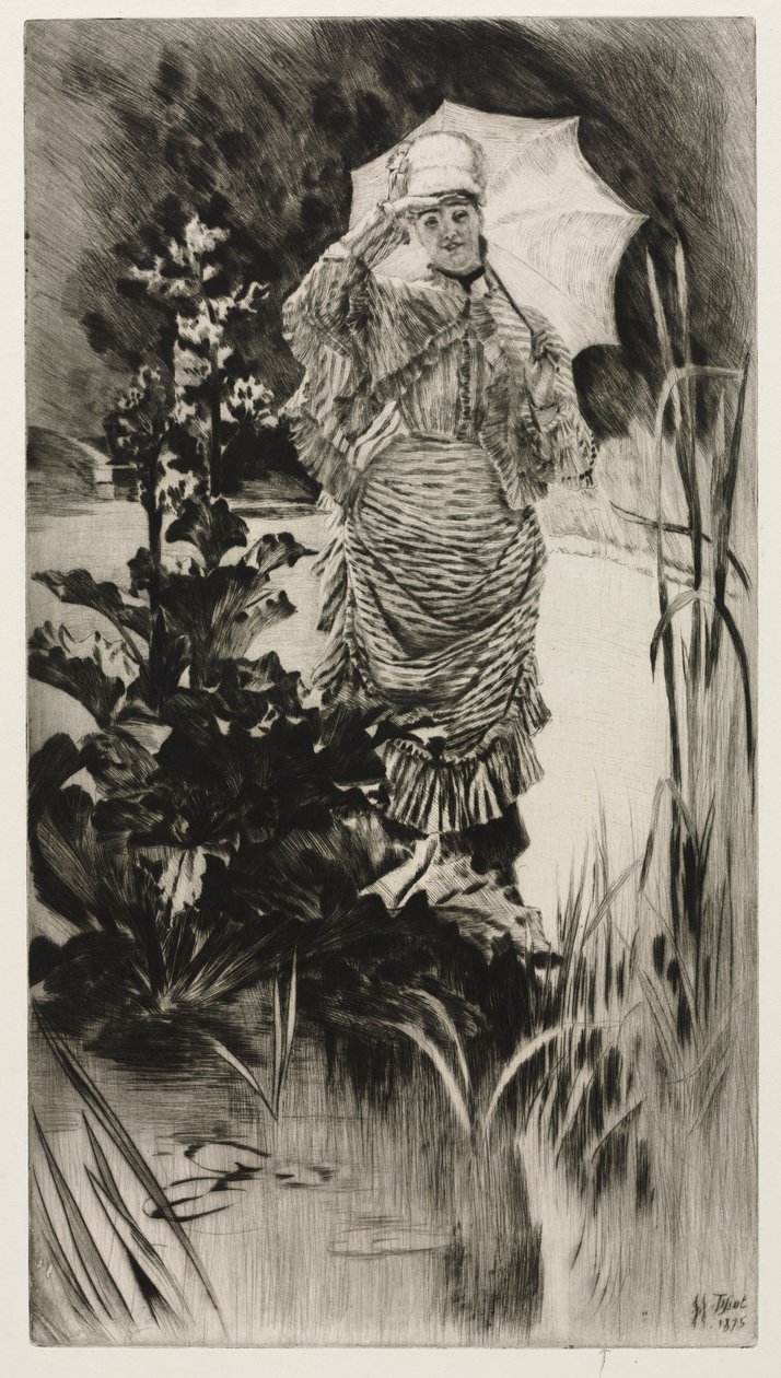 Kevät aamu tekijältä James Jacques Joseph Tissot