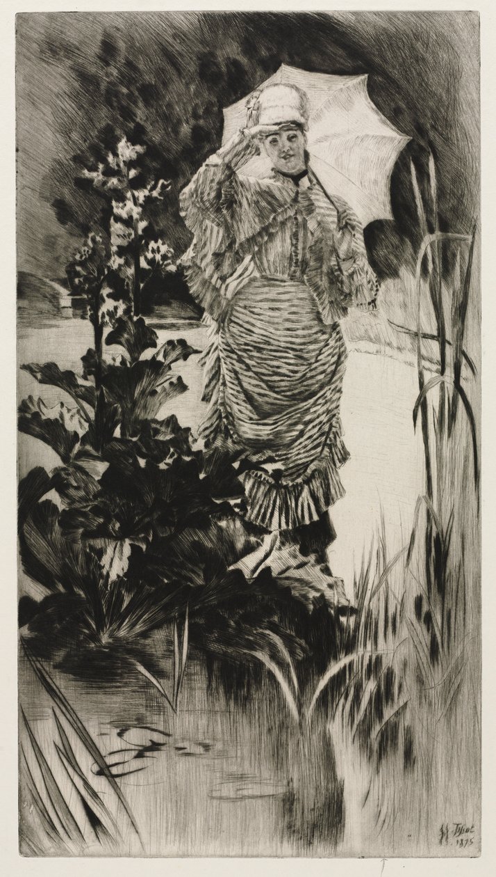 Kevätaamu, 1875. tekijältä James Jacques Joseph Tissot