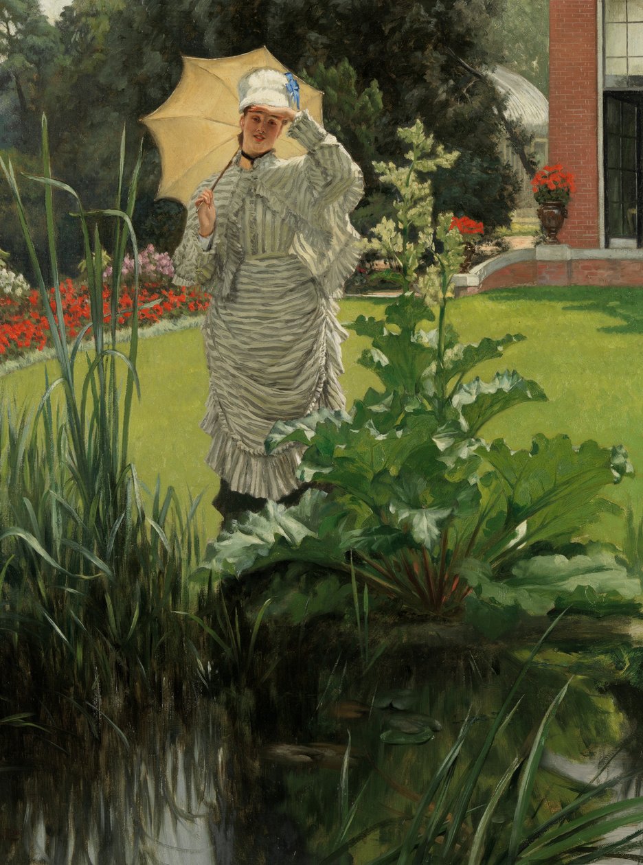 Kevätaamu, n. 1875. tekijältä James Jacques Joseph Tissot