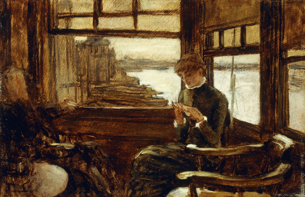 Tutkimus tuhlaajapojalle nykyelämässä: Lähtö, n. 1881 tekijältä James Jacques Joseph Tissot