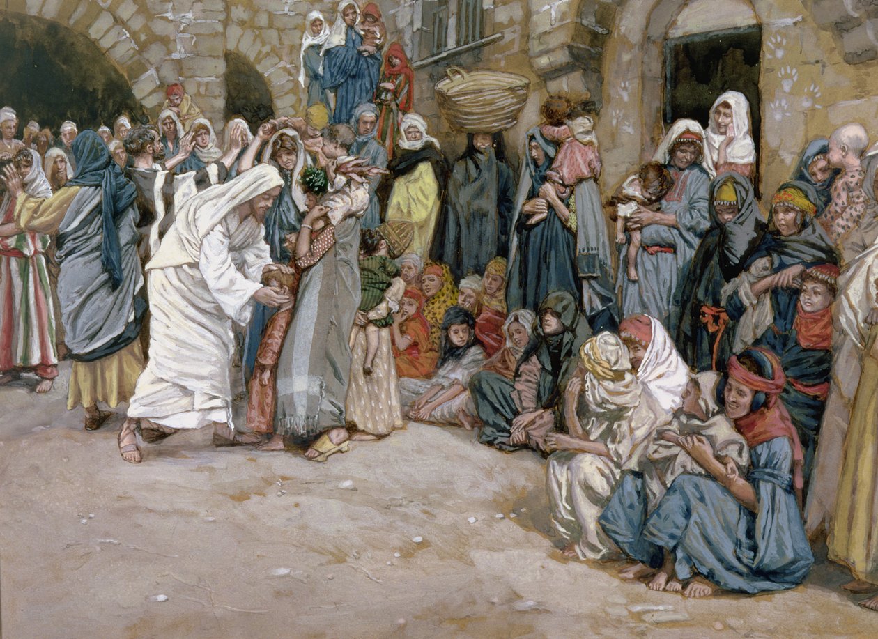 Huonekalut ja erilaiset esineet 1100- ja 1300-luvuilta tekijältä James Jacques Joseph Tissot
