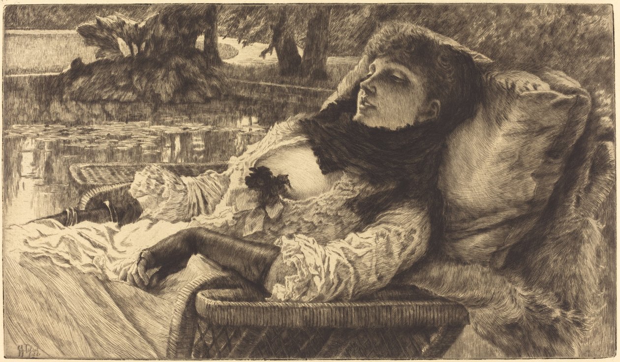 Kesä Ilta tekijältä James Jacques Joseph Tissot