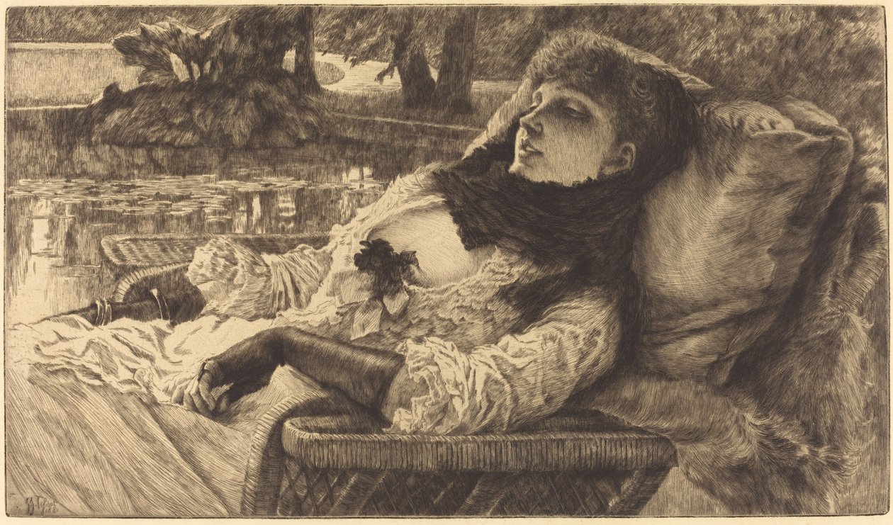 Kesä Ilta tekijältä James Jacques Joseph Tissot