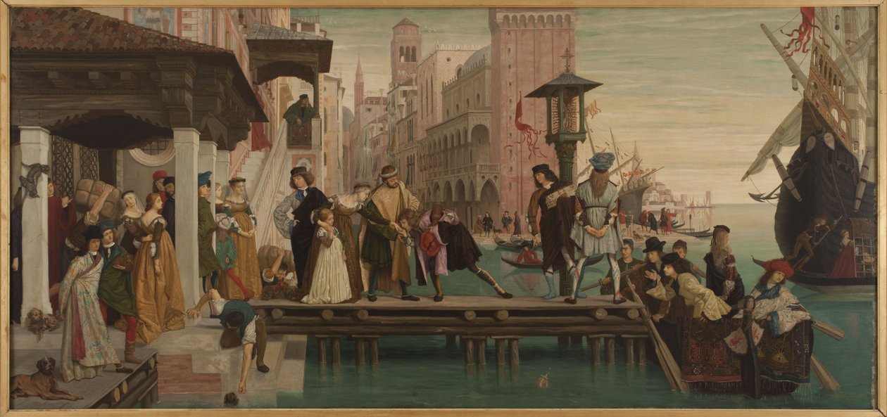 Tuhlaajapojan lähtö tekijältä James Jacques Joseph Tissot