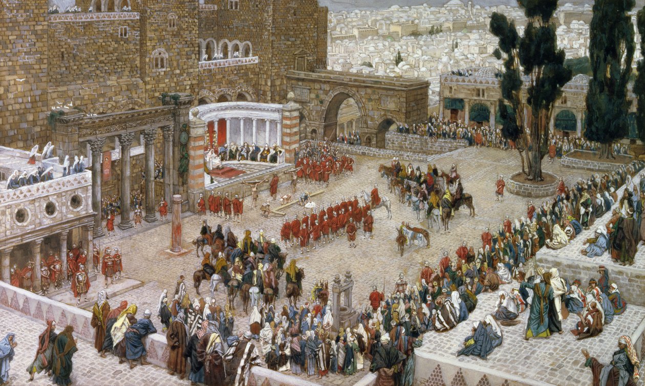 Huonekalut ja erilaiset esineet 1100- ja 1300-luvuilta tekijältä James Jacques Joseph Tissot
