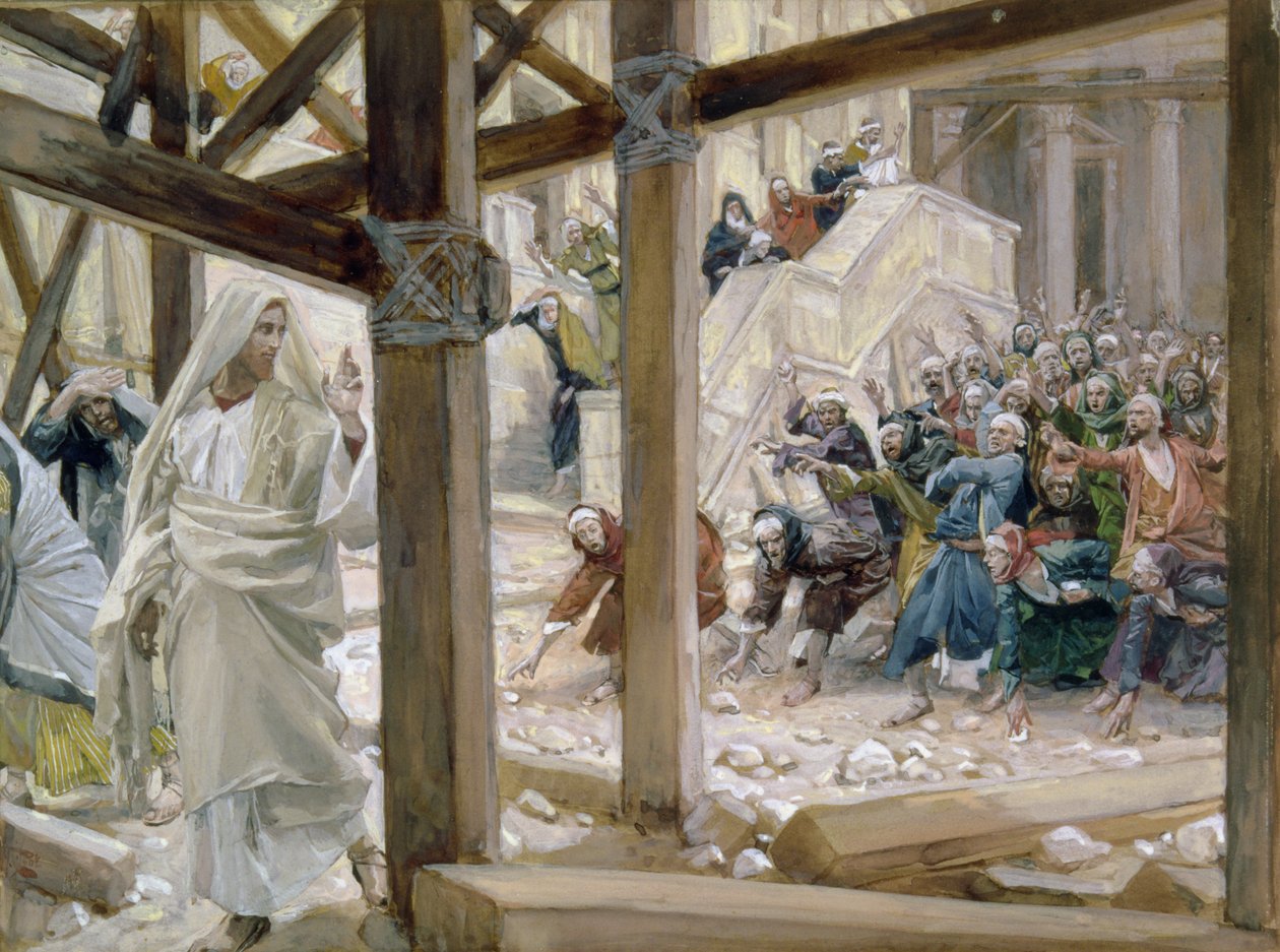 Huonekalut ja erilaiset esineet 1100- ja 1300-luvuilta tekijältä James Jacques Joseph Tissot