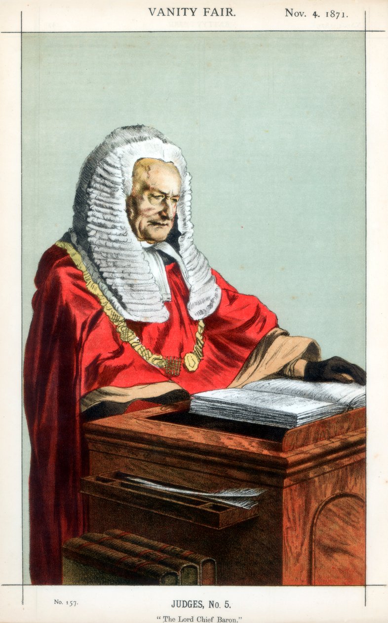 Lord Chief Baron, 1871. tekijältä James Jacques Joseph Tissot