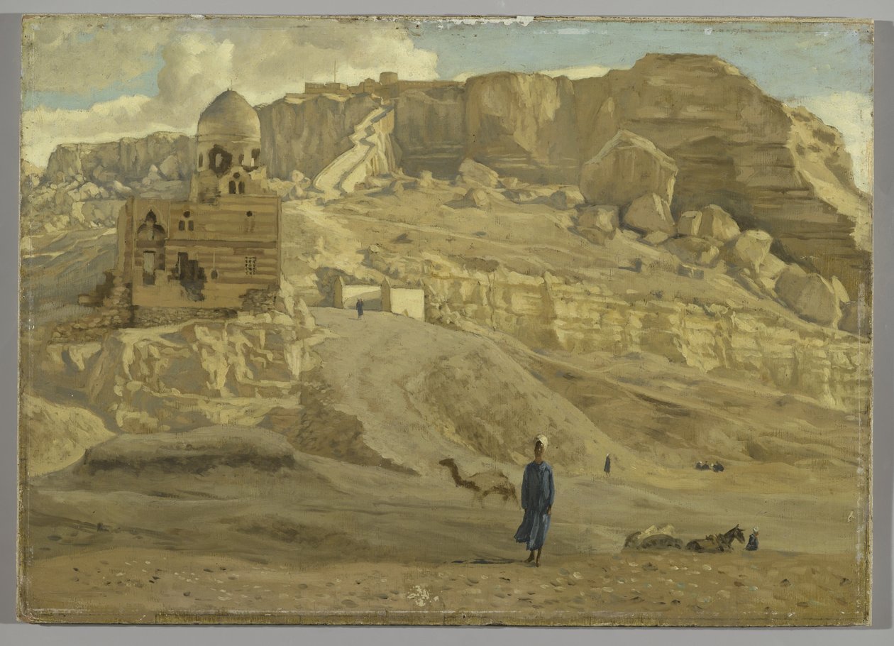 Mokattam Kairon linnoituksesta, kuva Herramme Jeesuksen Kristuksen elämästä tekijältä James Jacques Joseph Tissot