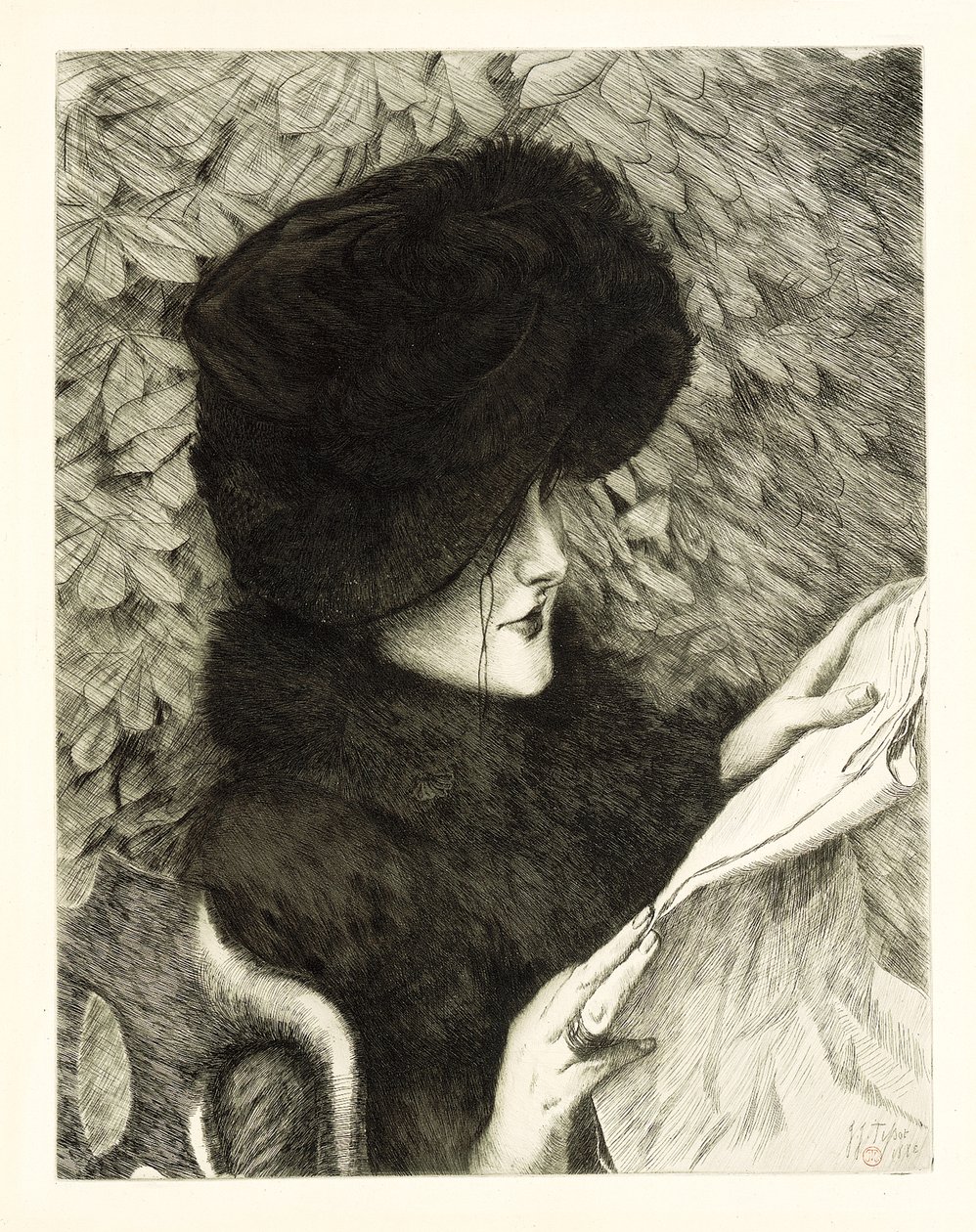 Sanomalehti, 1883 tekijältä James Jacques Joseph Tissot