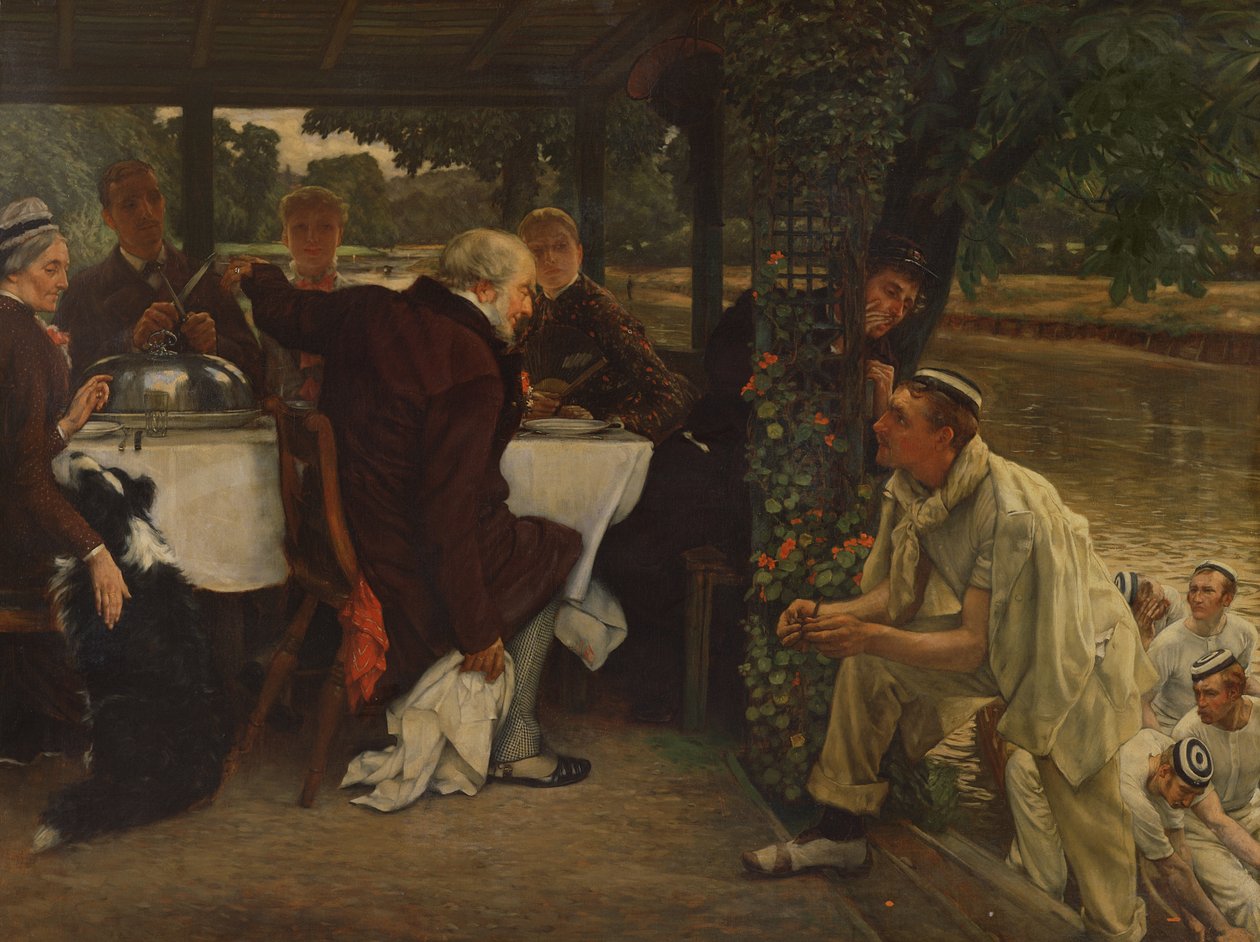 Huonekalut ja erilaiset esineet 1100- ja 1300-luvuilta tekijältä James Jacques Joseph Tissot