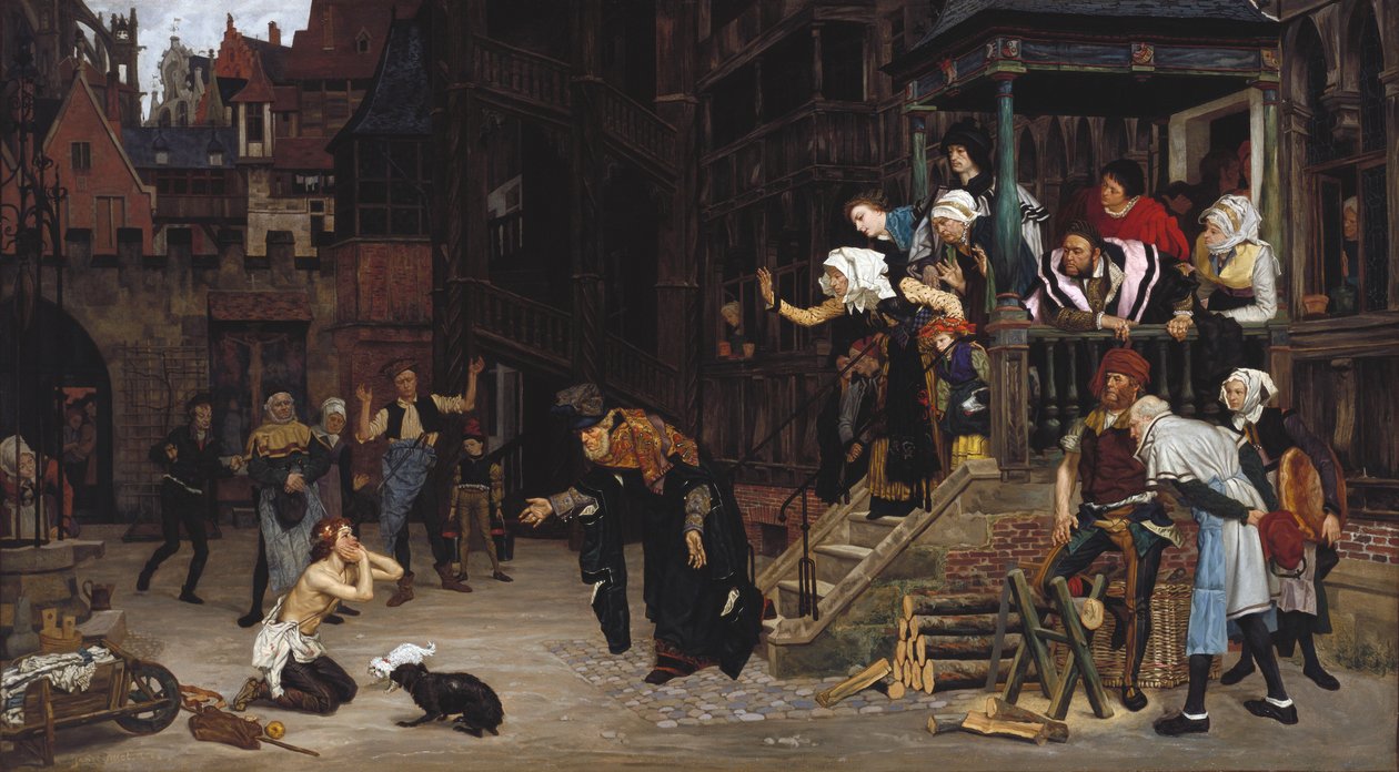 Tuhlaajapojan paluu, 1862 tekijältä James Jacques Joseph Tissot