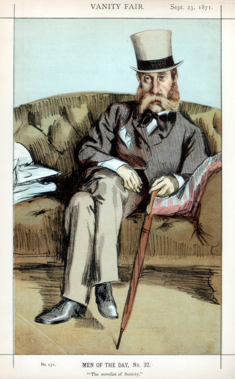 Yhteiskunnan kirjailija, 1871. tekijältä James Jacques Joseph Tissot