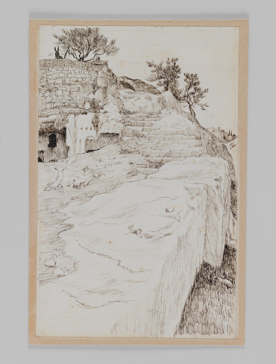Hinnomin laakson haudat, esimerkki Herramme Jeesuksen Kristuksen elämästä tekijältä James Jacques Joseph Tissot
