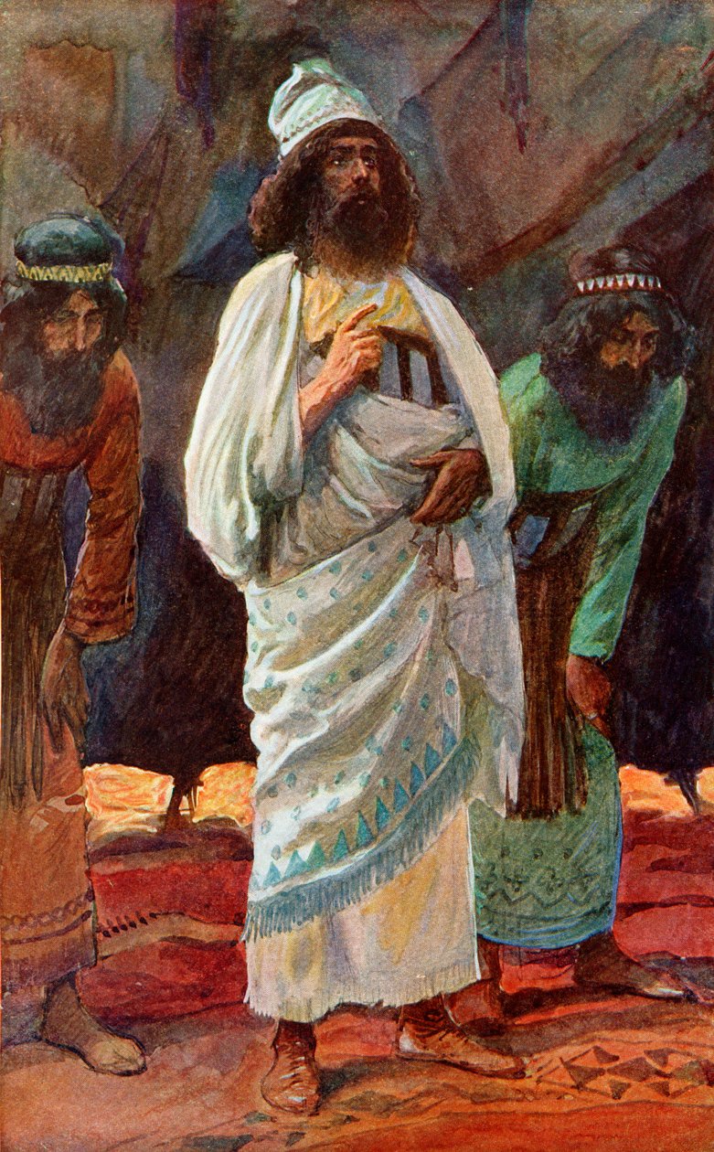 Armeijan päälliköt, J James Tissot - Raamattu tekijältä James Jacques Joseph after Tissot