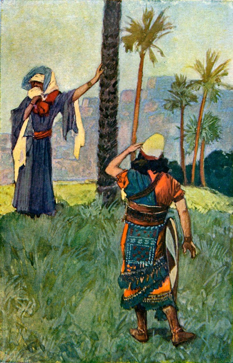 Deborah palmun alla J James Tissot - Raamattu tekijältä James Jacques Joseph after Tissot