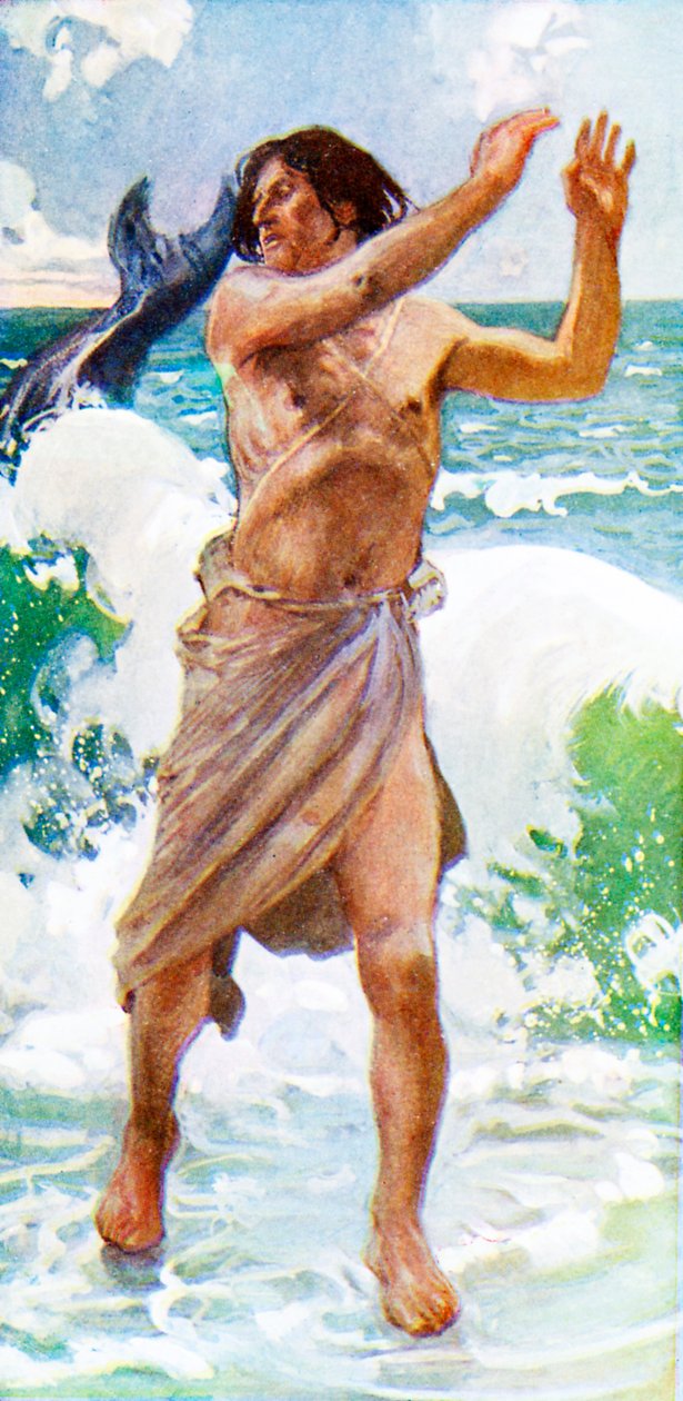 Jonah, J James Tissot - Raamattu tekijältä James Jacques Joseph after Tissot