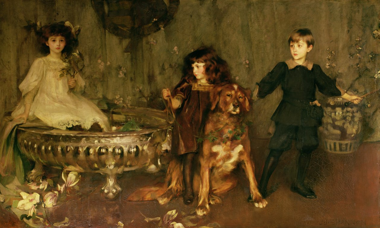 Lord John Manners, Lord Haddon ja Lady Marjorie Manners tekijältä James Jebusa Shannon