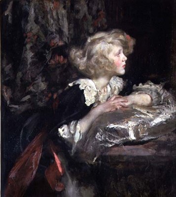 Lady Diana Mannersin, myöhemmin Lady Diana Cooperin, muotokuva tekijältä James Jebusa Shannon