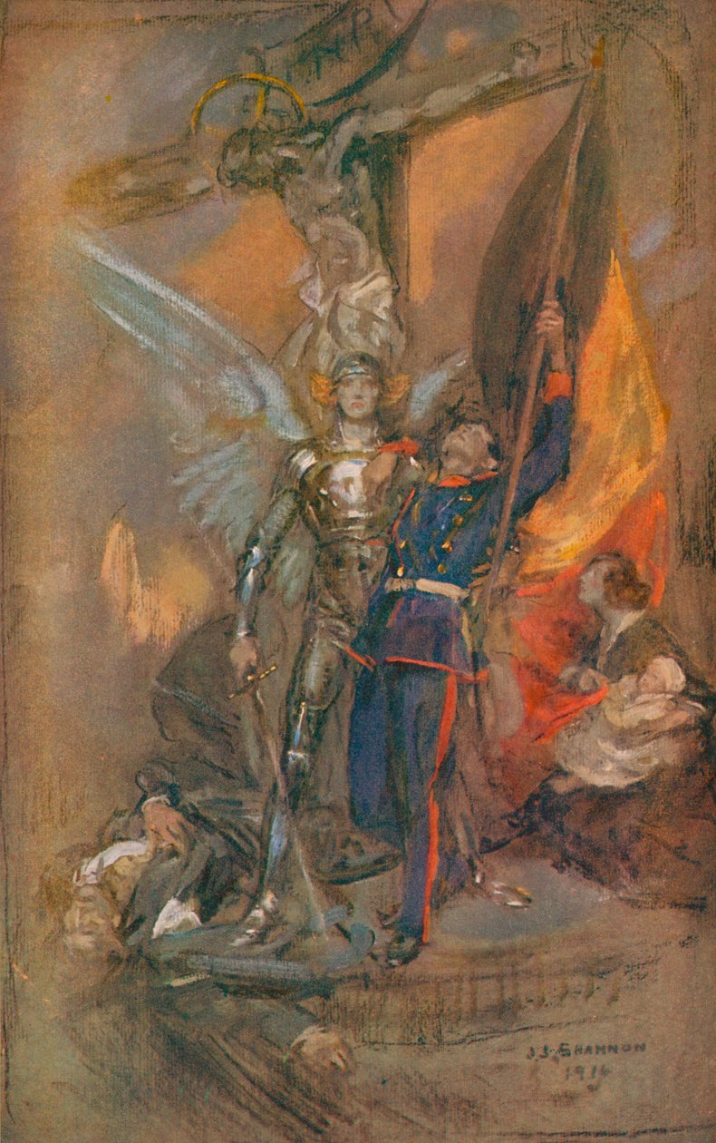 Pyhä Mikael Belgialainen, 1914, 1914 tekijältä James Jebusa Shannon