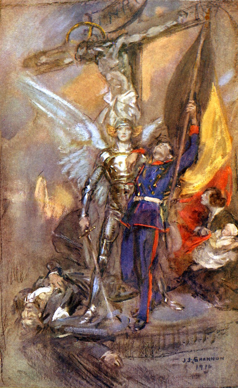 Pyhä Mikael Belgian kirjoittaja J.J. Shannon tekijältä James Jebusa Shannon