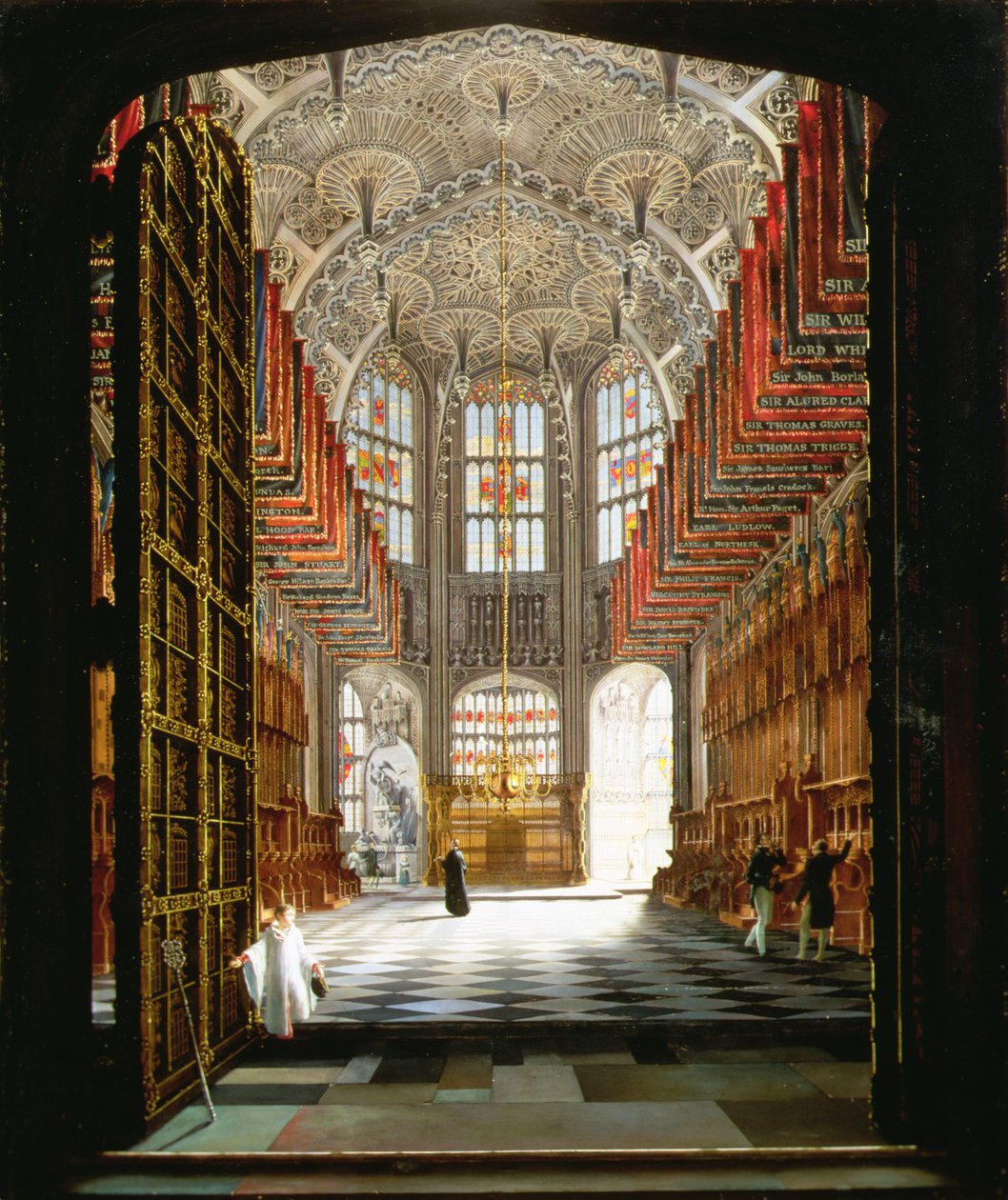 Henry VII:n kappelin sisustus, Westminster Abbey tekijältä James John Harwood