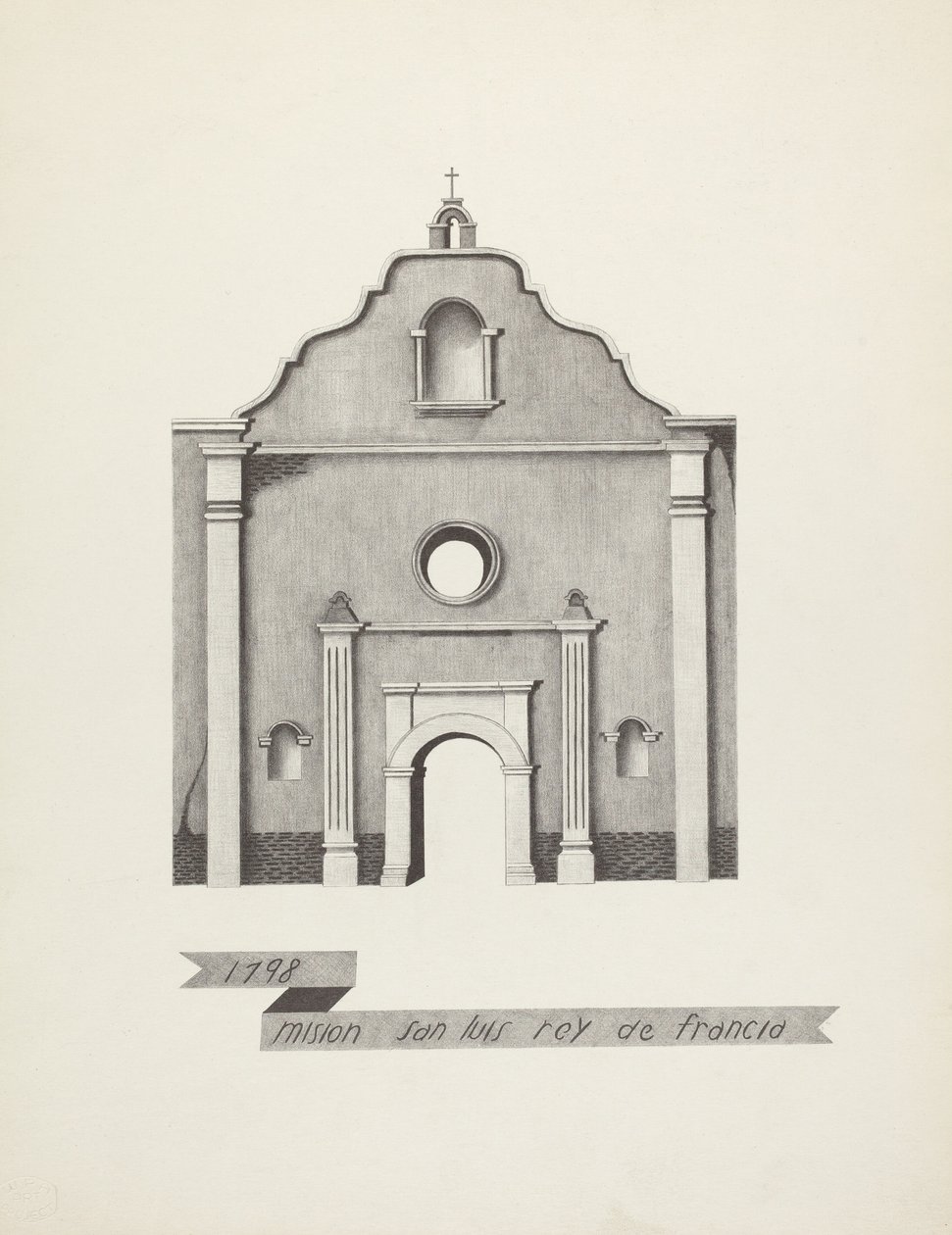 Missio San Luis Rey de Francia tekijältä James Jones