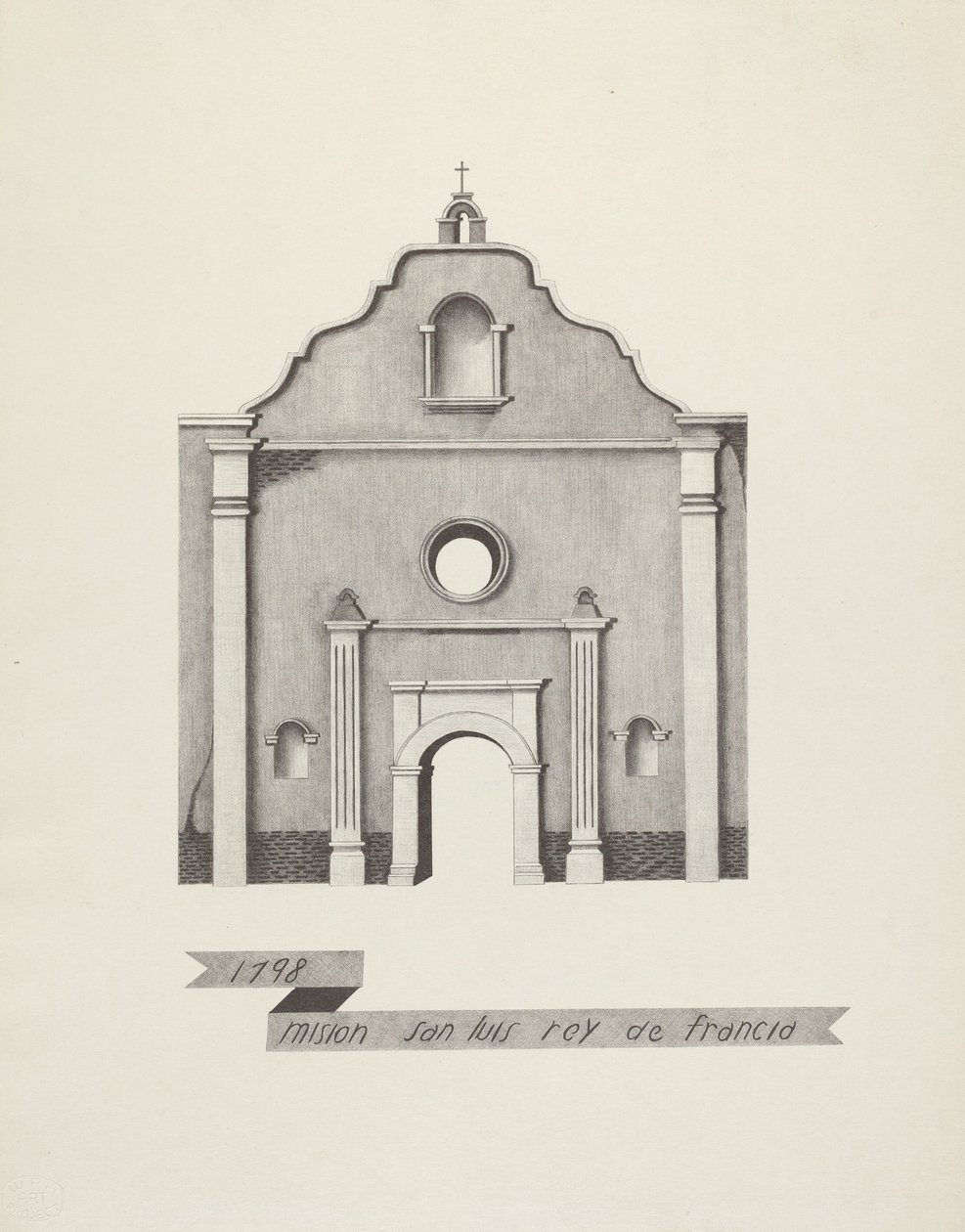 Missio San Luis Rey de Francia tekijältä James Jones