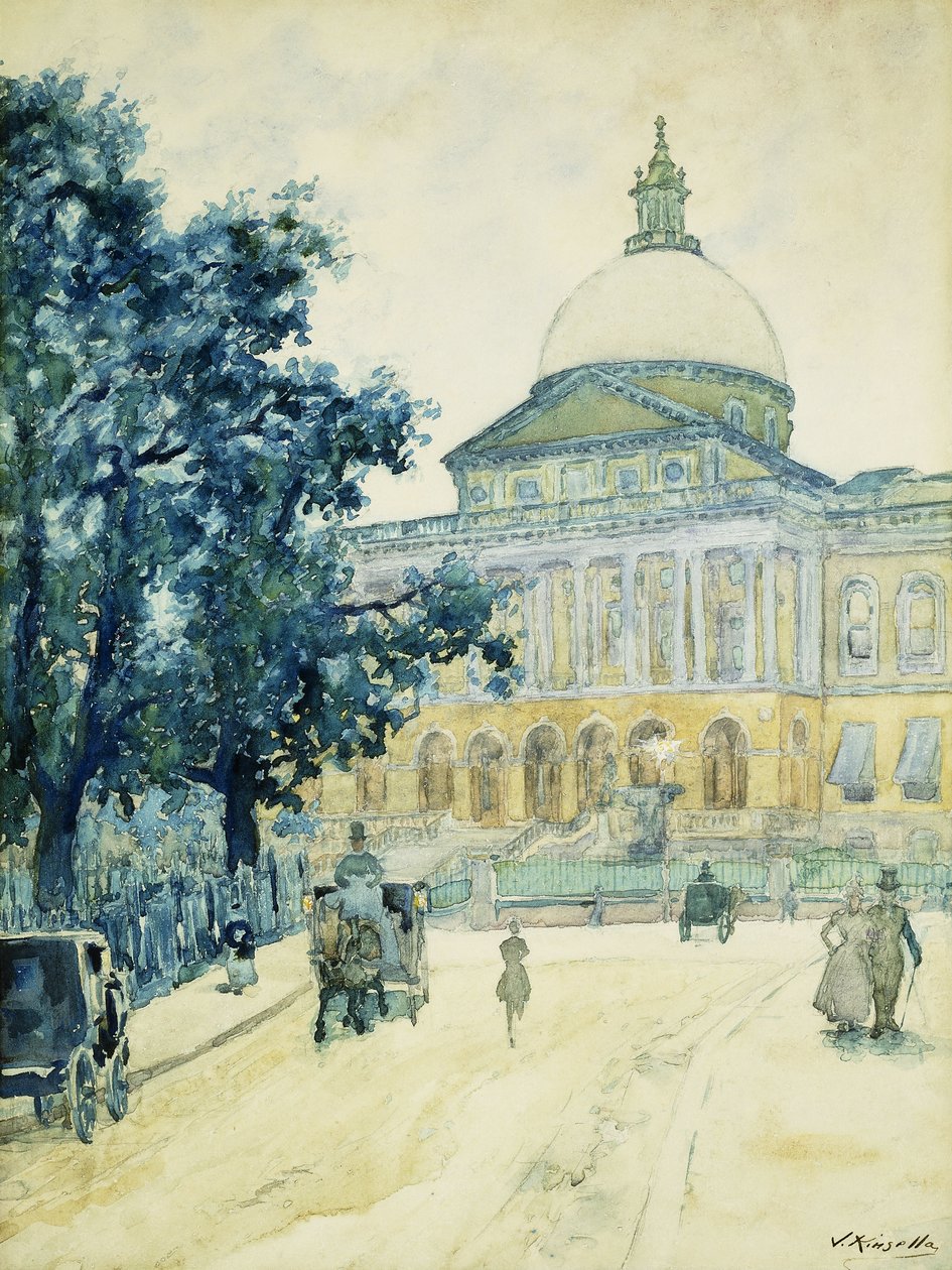 Bullfinch State House, Boston, 1898 tekijältä James Kinsella
