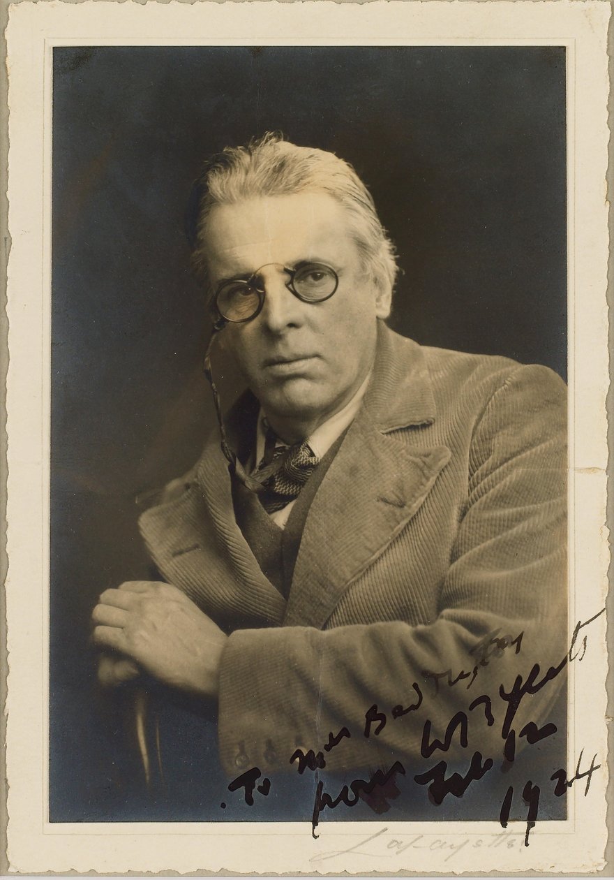 Runoilija William Butler Yeatsin muotokuva 1865-1939. tekijältä James Lafayette