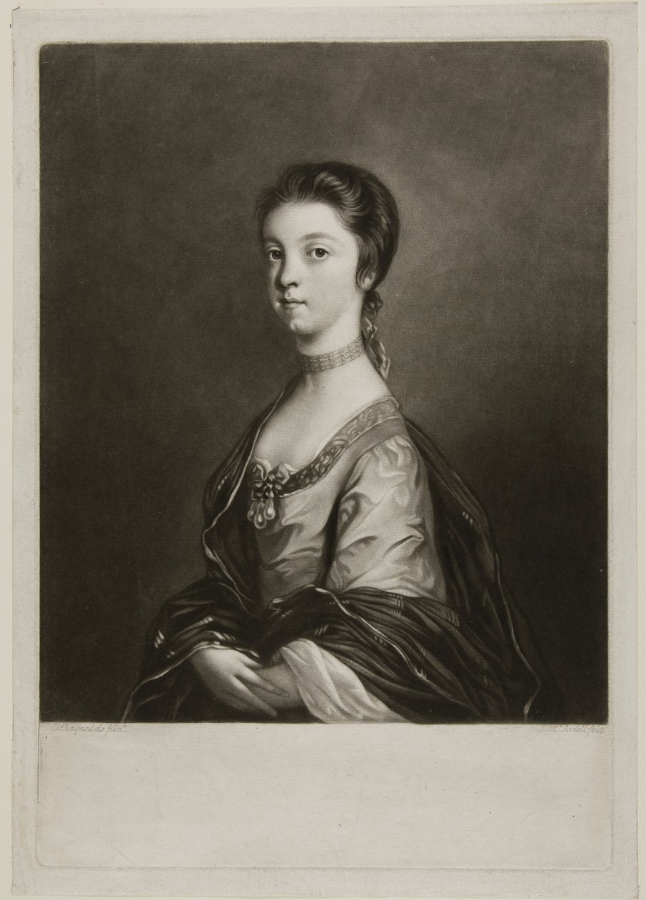 Lady Elizabeth Montagu tekijältä James MacArdell