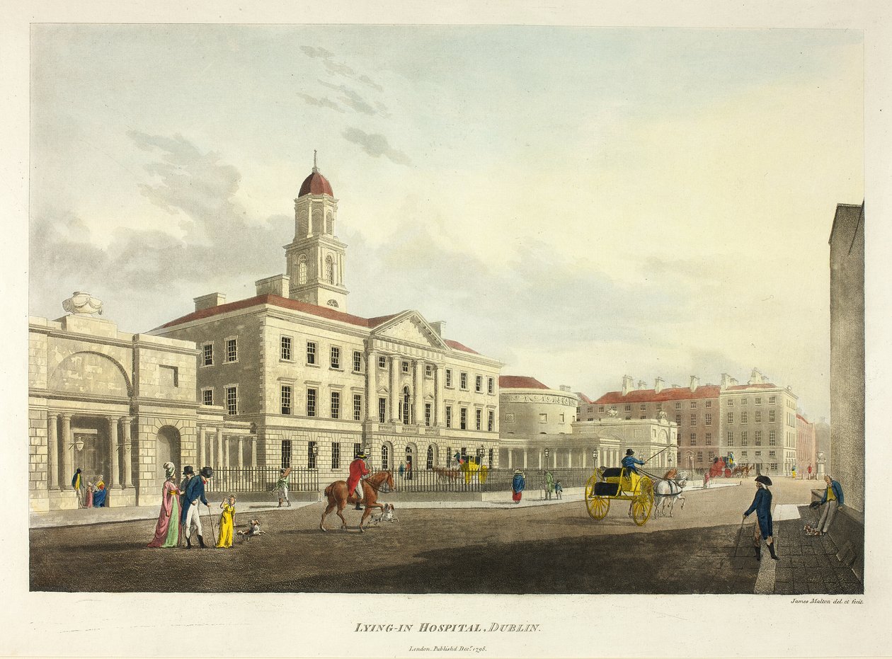 Makaava sairaala - Dublin tekijältä James Malton