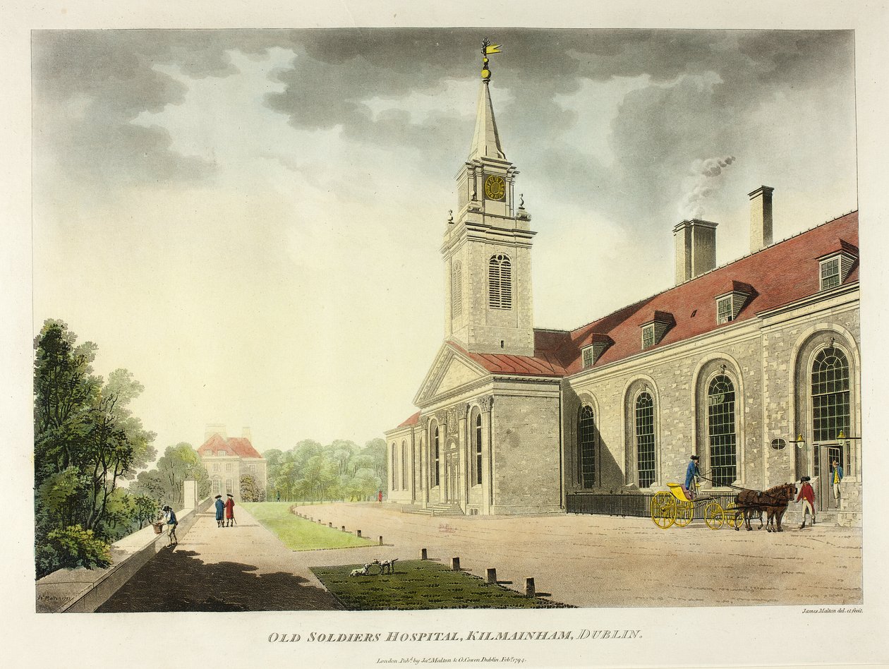 Old Soldiers Hospital, Kilmainham, Dublin tekijältä James Malton