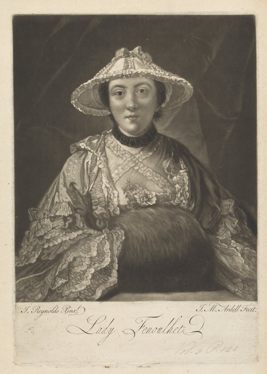 Lady Anne Fenoulhet (os. Day) tekijältä James McArdell