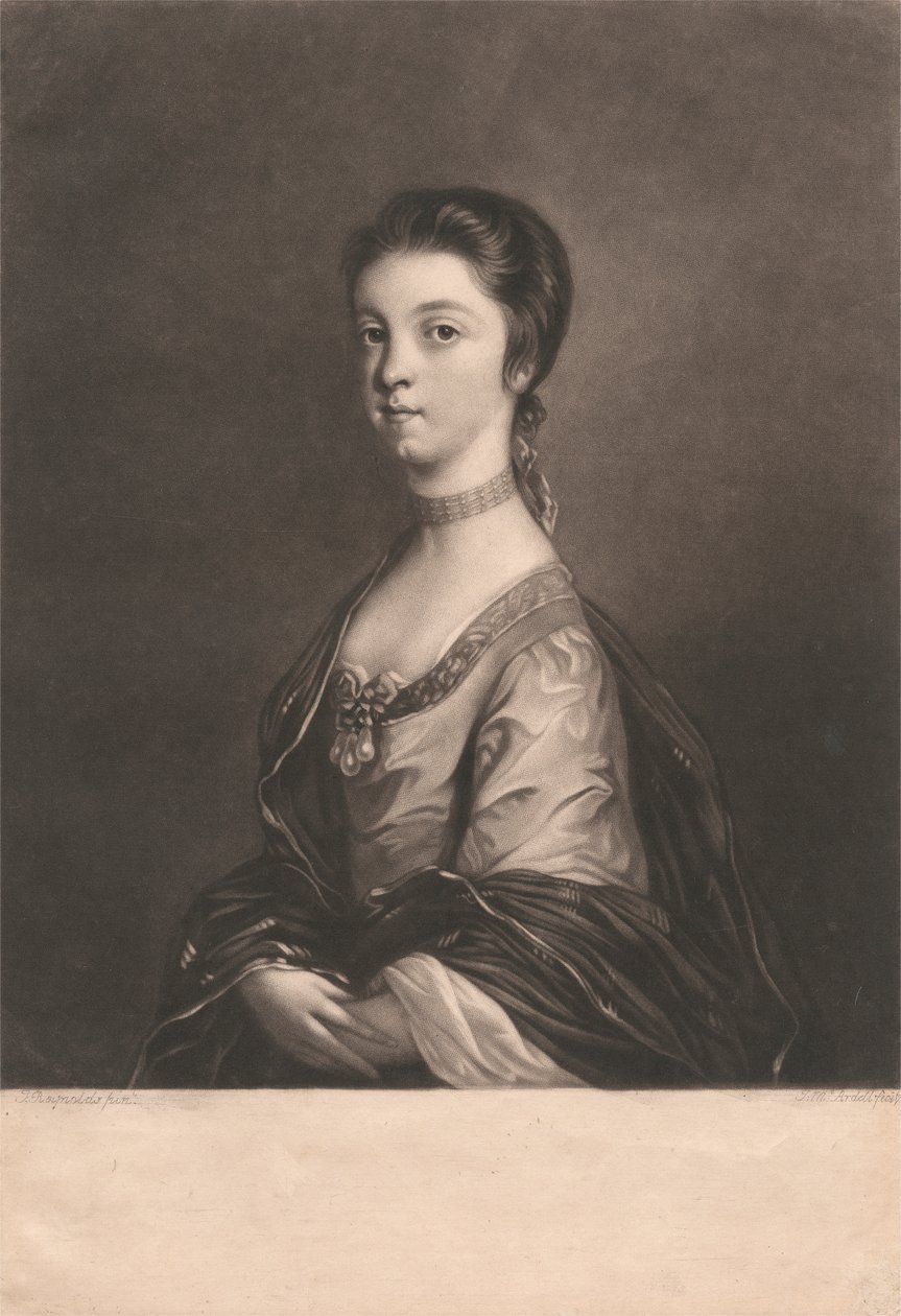 Lady Elizabeth Montagu tekijältä James McArdell