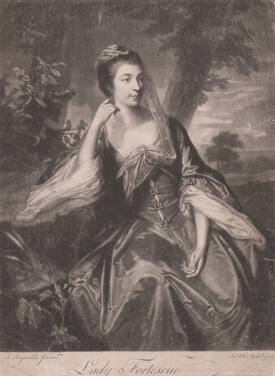 Lady Fortescue tekijältä James McArdell