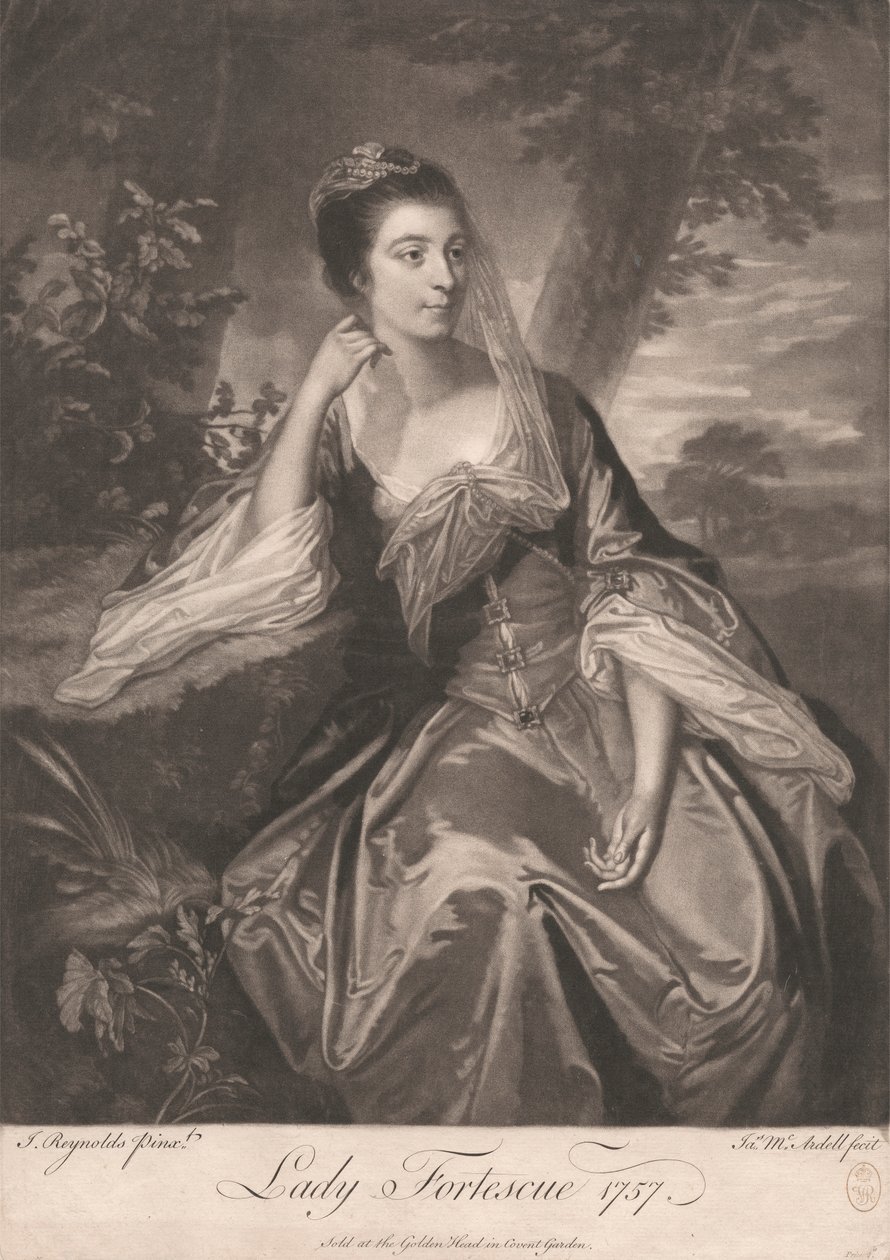 Lady Fortescue tekijältä James McArdell