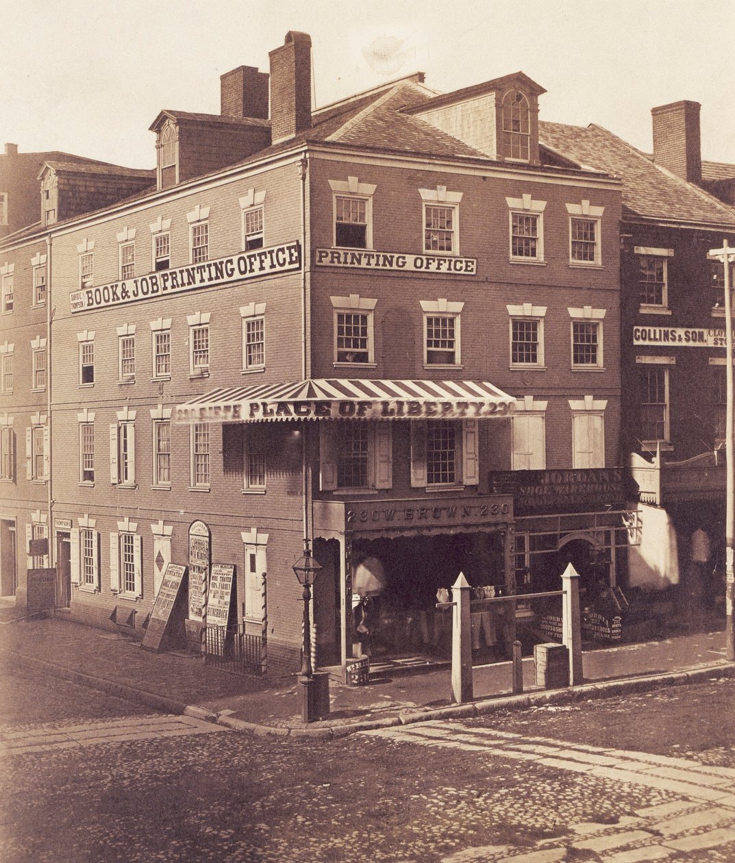Jeffersonin talo, Philadelphia tekijältä James McClees