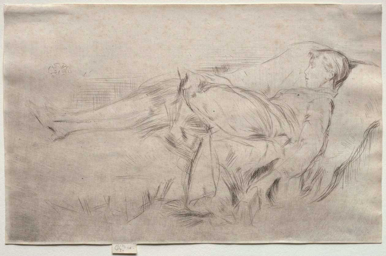 Lapsi sohvalla, nro 2 tekijältä James McNeill Whistler