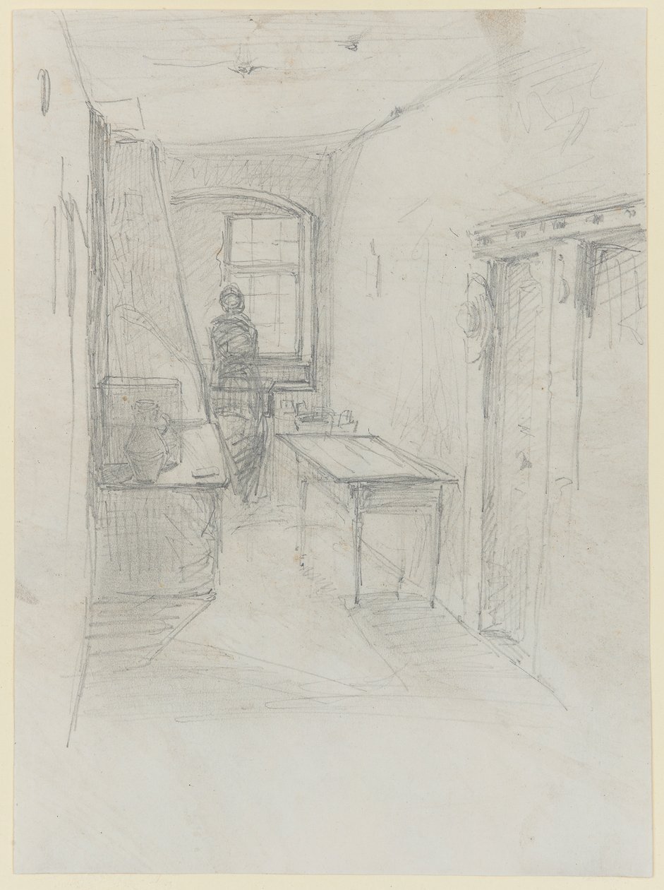 Keittiö Lutzelbourgissa tekijältä James Abbott McNeill Whistler
