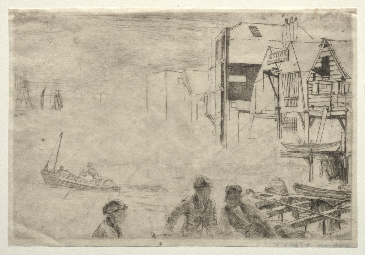 Laituri tekijältä James McNeill Whistler
